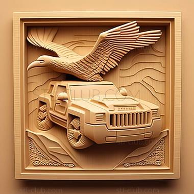 3D модель Hummer H3 (STL)